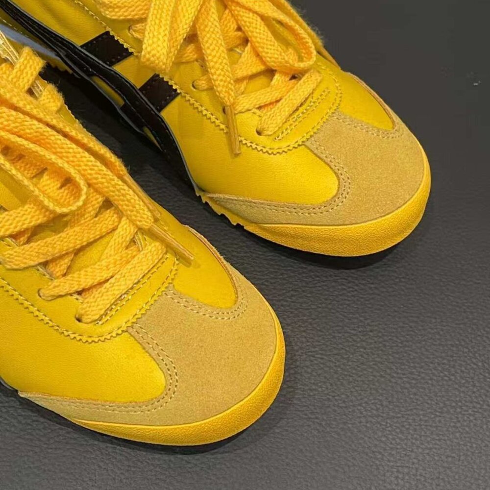 Onitsuka Tiger by Asics Men's Yellow and Black Shoes - Picture 2 of 6